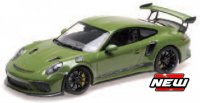 PORSCHE 911 GT3RS (991.2) - 2019 - GREEN W/WORDING W/ BLACK WHEELS