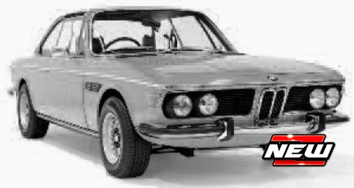 BMW 3.0 CS - 1968 - BLAUW  METALLIC