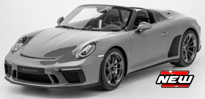 PORSCHE 911 (991) SPEEDSTER - 2019 - DONKER ROOD M