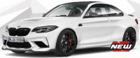 BMW M2 CS WITH BLACK WHEELS 2020, wit zwart