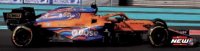 MCLAREN F1 TEAM MCL35M #3 DANIEL RICCIARDO - ABU DHABI GP 2021, oranje blauw zwart