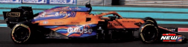 MCLAREN F1 TEAM MCL35M #3 DANIEL RICCIARDO - ABU D