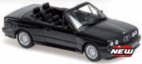 BMW M3 CABRIOLET (E30) 1988, noir métalique