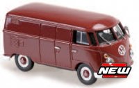 VW T1 KASTENWAGEN , donker rood