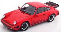 PORSCHE - 911 CARRERA 3.2 CLUBSPORT COUPE 1989 - Rouge noir