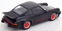 PORSCHE - 911 CARRERA 3.2 CLUBSPORT COUPE 1989 - noir rouge