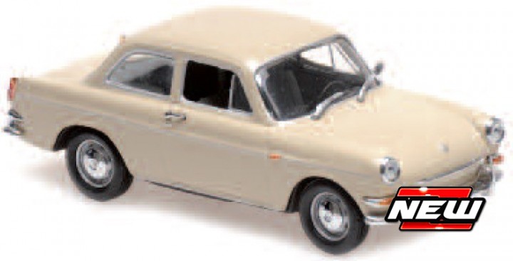 VW 1600 1966, beige