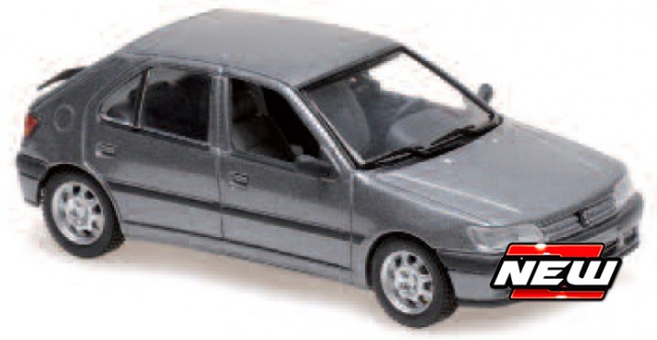 Peugeot 306 4-DOOR 1995, zilver