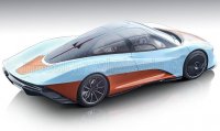 McLAREN - SPEEDTAIL 2020 - LIGHT BLUE ORANGE