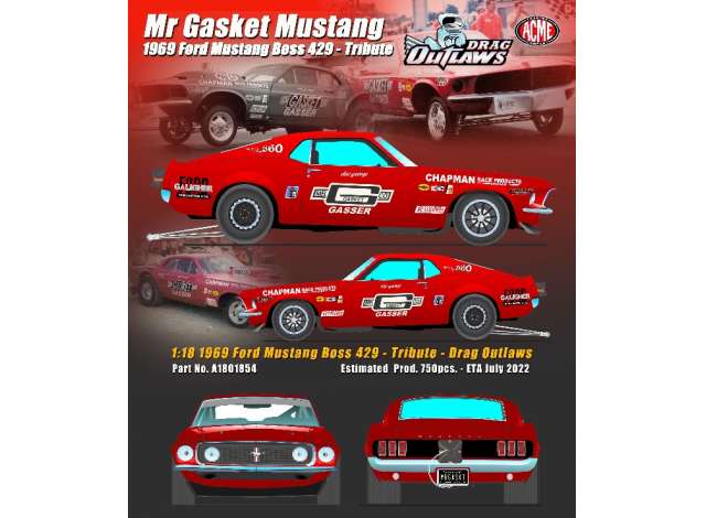 Ford Mustang Boss 429 *Mr. Gasket Drag Outlaws*,19