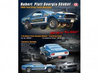 Ford Drag Team Mustang *Hubert Platt Georgia Shaker*, 1969 blauw/wit