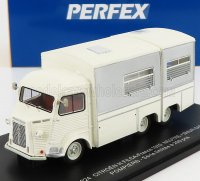 CITROEN - H-TYPE FILCA-FRANCE 3-ASSI 1970 WITH DECALS SMUR SAPEURS POMPIERS - BEIGE SILVER