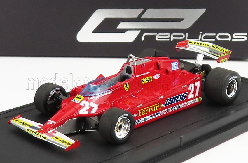 FERRARI - F1 126CX COMPREX TURBO Nr27 USA OVEST LO