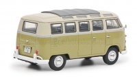 VOLKSWAGEN - T1b SAMBA MINIBUS 1962 - LIGHT GREEN BEIGE