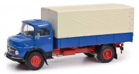 MERCEDES BENZ - L911 TRUCK TELONATO 1966 - BLAUW BEIGE