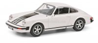 PORSCHE - 911 COUPE 1977 - WHITE BLACK