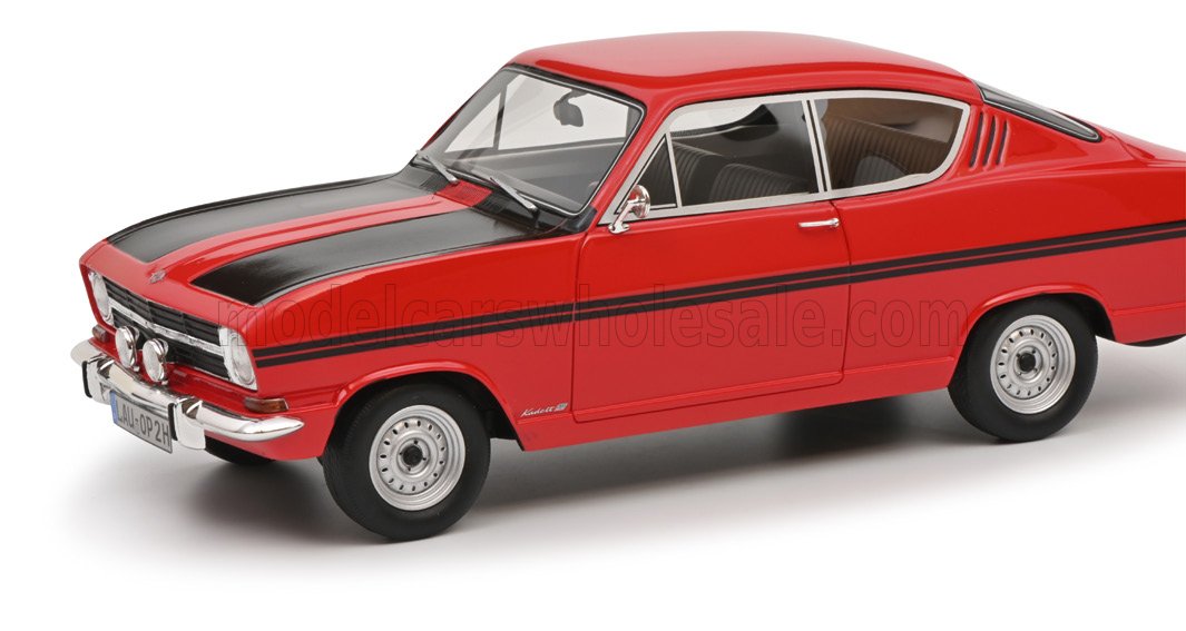 OPEL - KADETT B RALLY COUPE 1966 - ROOD ZWART