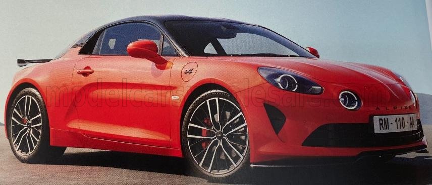 RENAULT ALPINE A110S COUPE 2022 - ORANJE