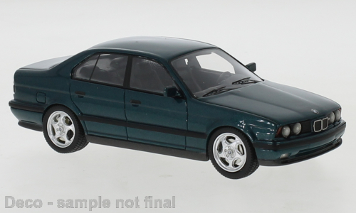 BMW E34 M5, metallic-donker groen, 1994