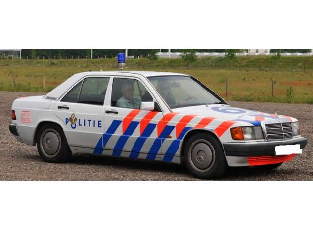 Mercedes 190 W201 Dutch Police , 1993