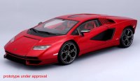 LAMBORGHINI - COUNTACH LP800-4 2021 - EXCLUSIVE CARMODEL - Rouge