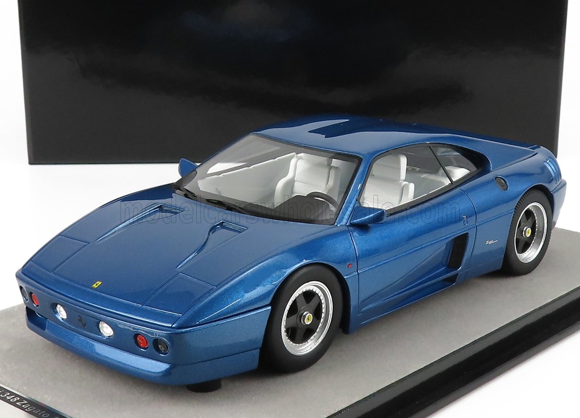 FERRARI - 348 ZAGATO 1991 - BLAUW MET