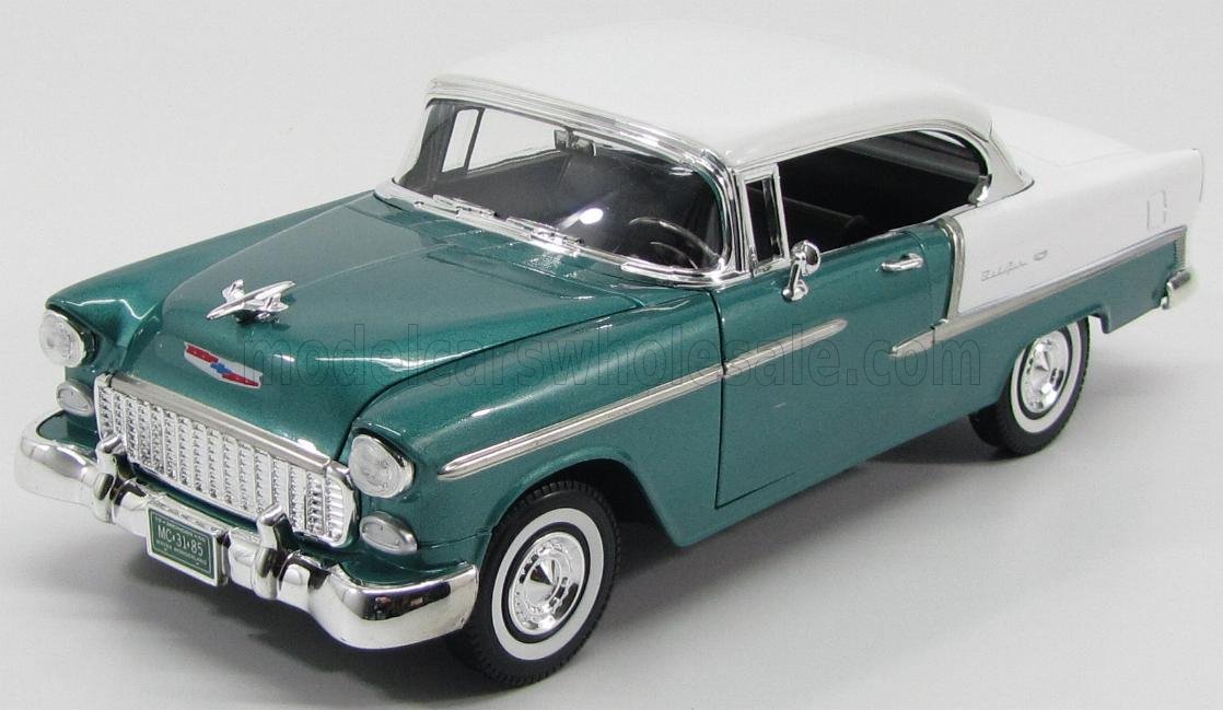 CHEVROLET - BEL AIR CABRIOLET CLOSED 1955 - Groen 