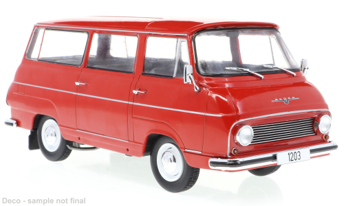 Skoda 1203, rood, 1968