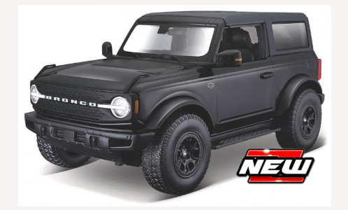 Ford Bronco Wildtrak, zwart, 2021