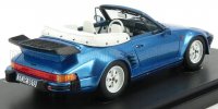 PORSCHE - 911 930 SE TURBO FLATNOSE CABRIOLET 1989 - BLEU