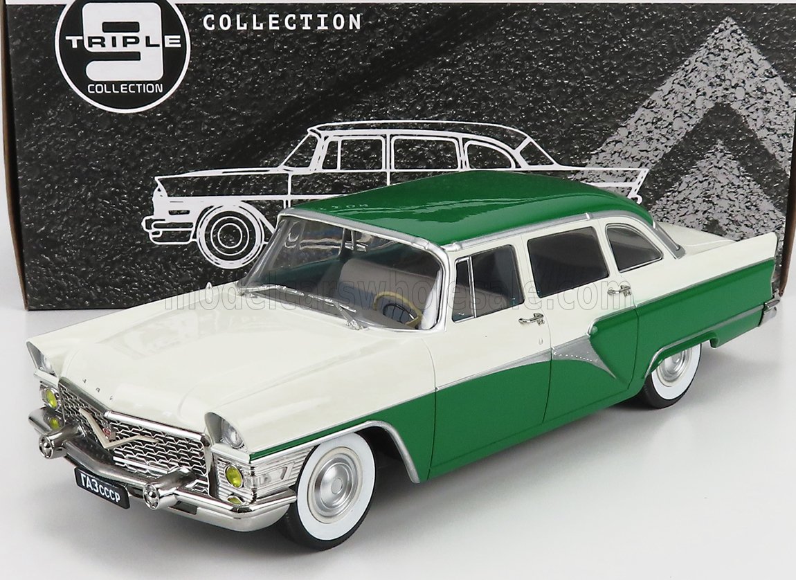 GAZ - 13 SEAGULL CHAIKA 1959 - GROEN WIT