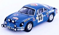 Renault Alpine A110, No.65, Tour de Corse, P.Orsini/J.-B.Canonici, 1969