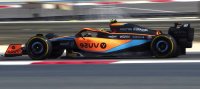 McLAREN - F1 MCL36 MERCEDES TEAM MCLAREN N 3 SEASON 2022 DANIEL RICCIARDO - RACE TO BE DETERMINED