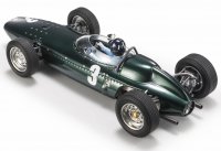 BRM - F1 P57 BRM TEAM N 3 WINNER SOUTH AFRICA WORLD CHAMPION (with pilot figure) 1962 GRAHAM HILL - CON VETRINA - WITH SHOWCASE -