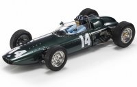 BRM - F1 P57 BRM TEAM N 14 WINNER ITALIAN GP MONZA WORLD CHAMPION (with pilot figure) 1962 GRAHAM HILL - CON VETRINA - WITH SHOWCASE