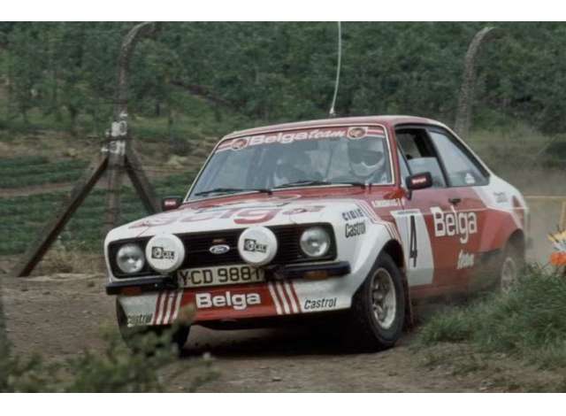 Ford Escort RS1800 MKII  1981  #3 R.Droogmans & R.