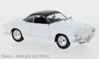 VW Karmann Ghia Coupe, wit, 1962