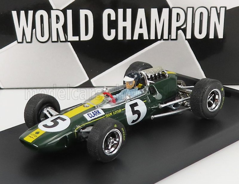 LOTUS - F1 33 N 5 WINNER BRITISH GP JIM CLARK 1965 WORLD CHAMPION - WITH  DRIVER FIGURE