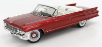 CADILLAC - ELDORADO BIARRITZ CABRIOLET OPEN 1962 - ROUGE