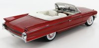 CADILLAC - ELDORADO BIARRITZ CABRIOLET OPEN 1962 - ROUGE