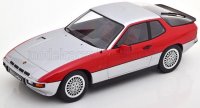 PORSCHE - 924 TURBO COUPE 1986 - ARGENT ROUGE