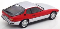 PORSCHE - 924 TURBO COUPE 1986 - ARGENT ROUGE