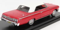 CHEVROLET - IMPALA SS HARD-TOP GESLOTEN 1962 - ROMEINS ROUGE BLANC