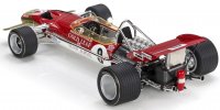 LOTUS - F1 49C FORD GOLD LEAF TEAM LOTUS N 8 SEASON 1970 EMERSON FITTIPALDI - CON VETRINA - WITH SHOWCASE