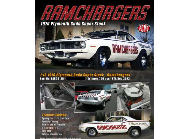 Plymouth Cuda Super Stock *Ramchargers , 1970