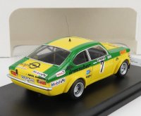 OPEL - KADETT GT/E (nachtversie) N 7 WINNER RALLY HESSEN 1976 W.SMOLEJ - C.GEISTDORFER