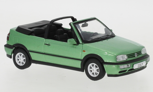 VW Golf III Cabriolet, 1993, vert métallique