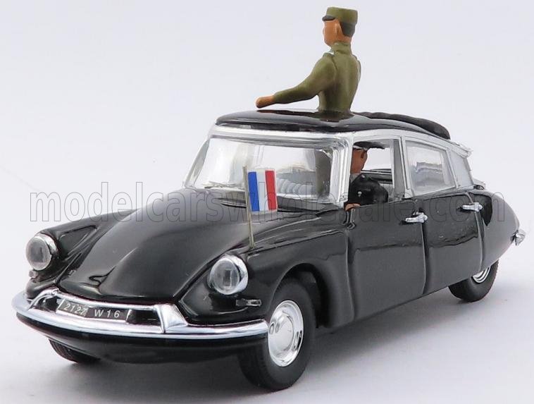 CITROEN - DS19 CABRIOLET WITH GENERAL DE GAULLE AN