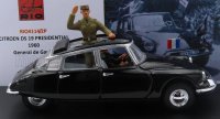 CITROEN - DS19 CABRIOLET WITH GENERAL DE GAULLE AND DRIVER FIGURE 1960