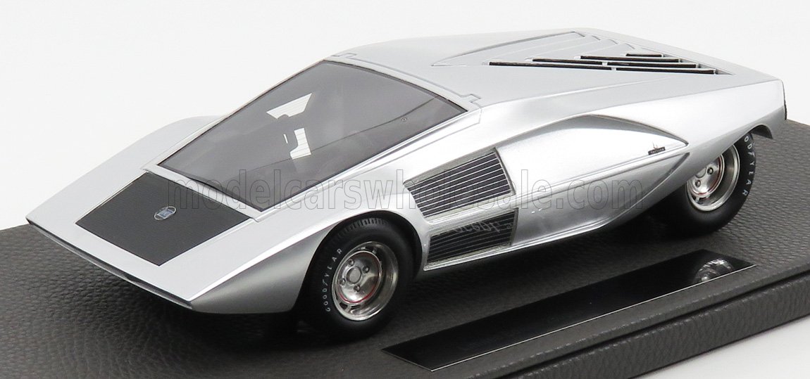 LANCIA - STRATOS ZERO CONCEPT 1970 - ZILVER